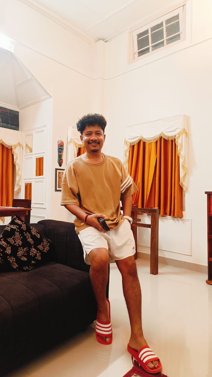 Achurjya Borpatra (Singer) visiting Palm 715 Jorhat