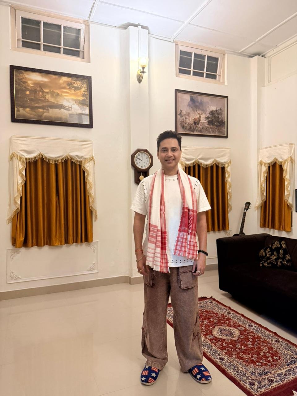 Dikshu Sharma (Singer) staying at Palm 715 vintage bungalow